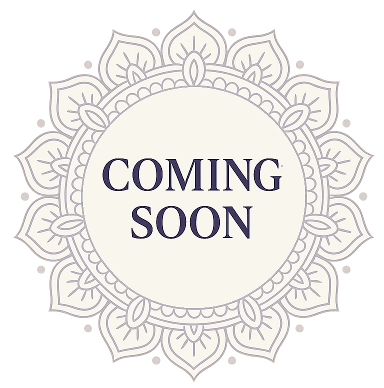 Coming soon preview for spiritual website portfolio